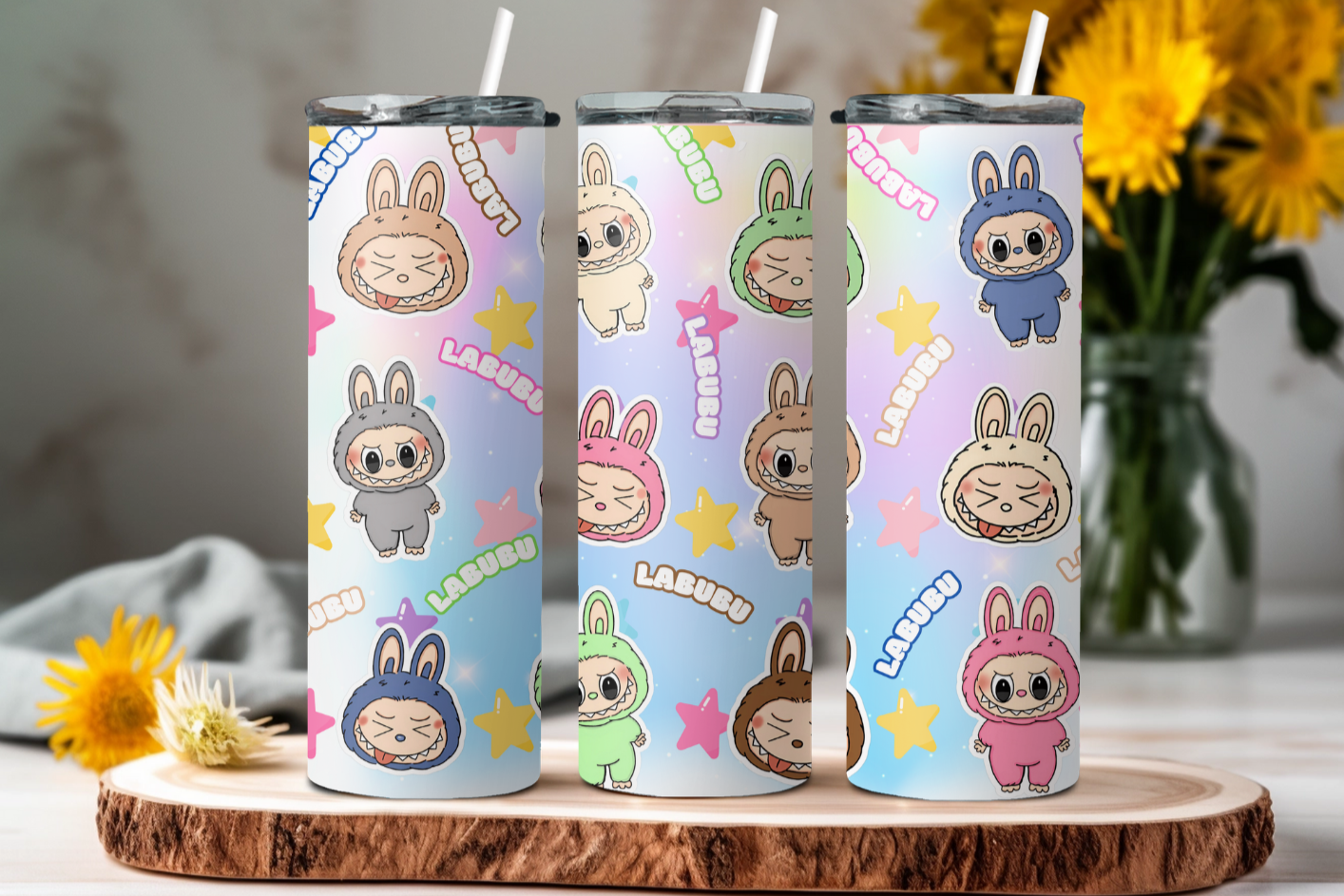 Mini Monsters Skinny Tumbler 20 OZ