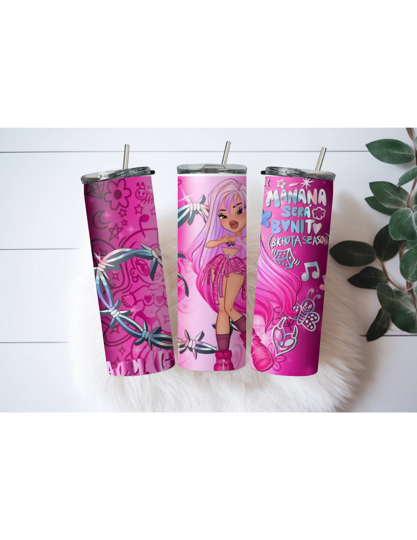 Pop Urban Doll Tumbler | Personalized Gift 20 oz | Perfect for Gift