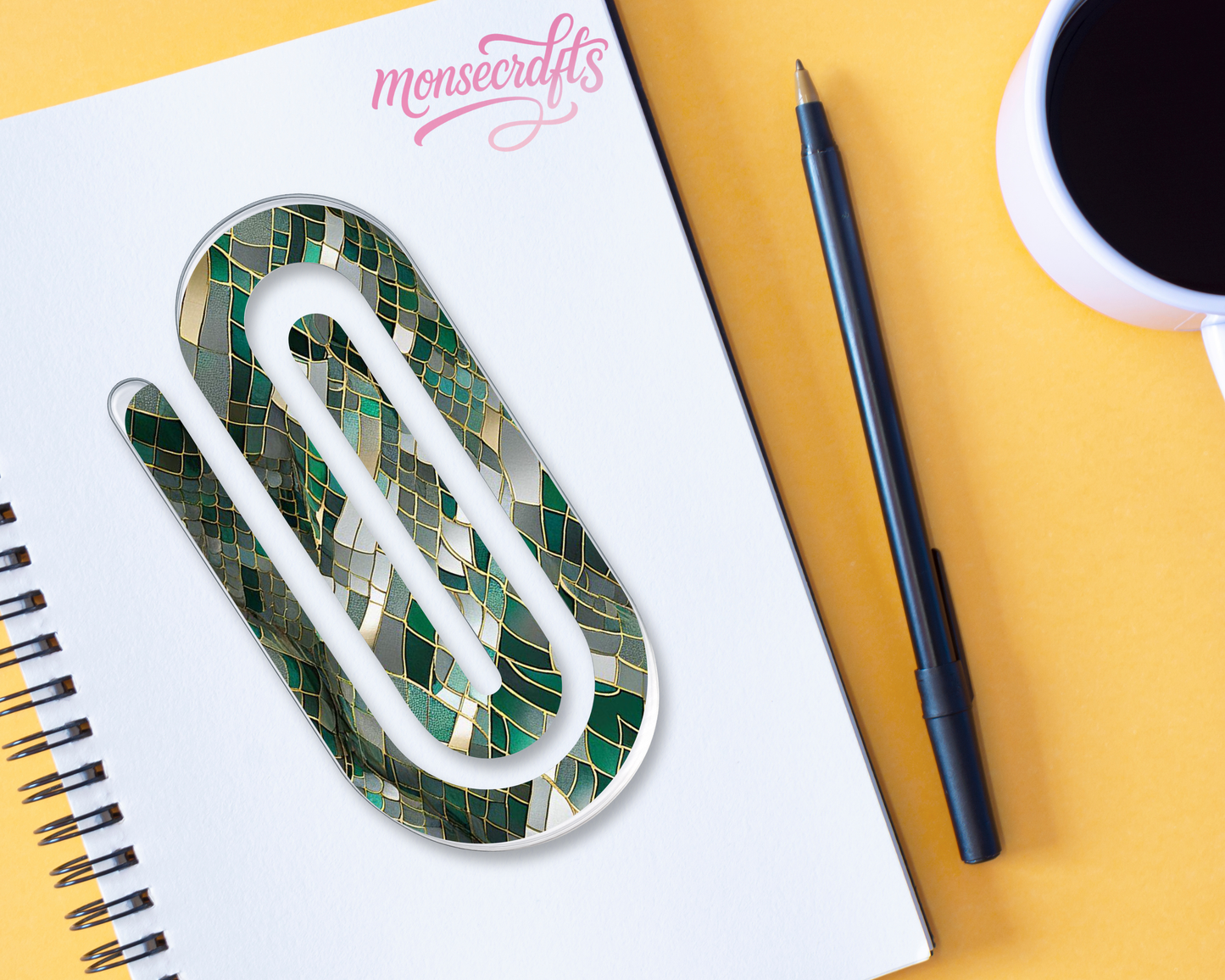 Jumbo paper clips personalized