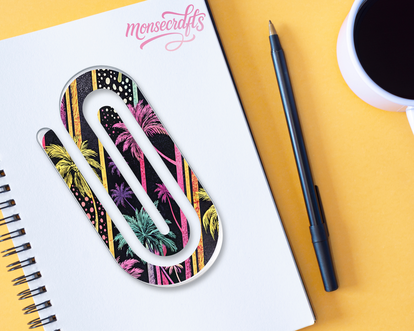Jumbo Paper Clips Personalized