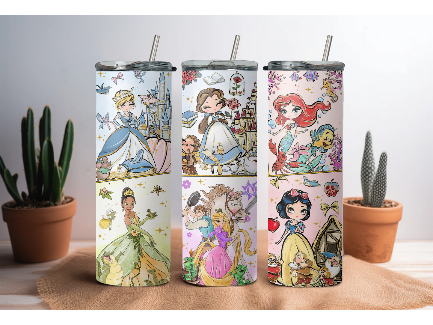 Princess Fairy | Skinny Tumbler | Perfect Gift | personalized Gift | 200z Skinny Tumbler