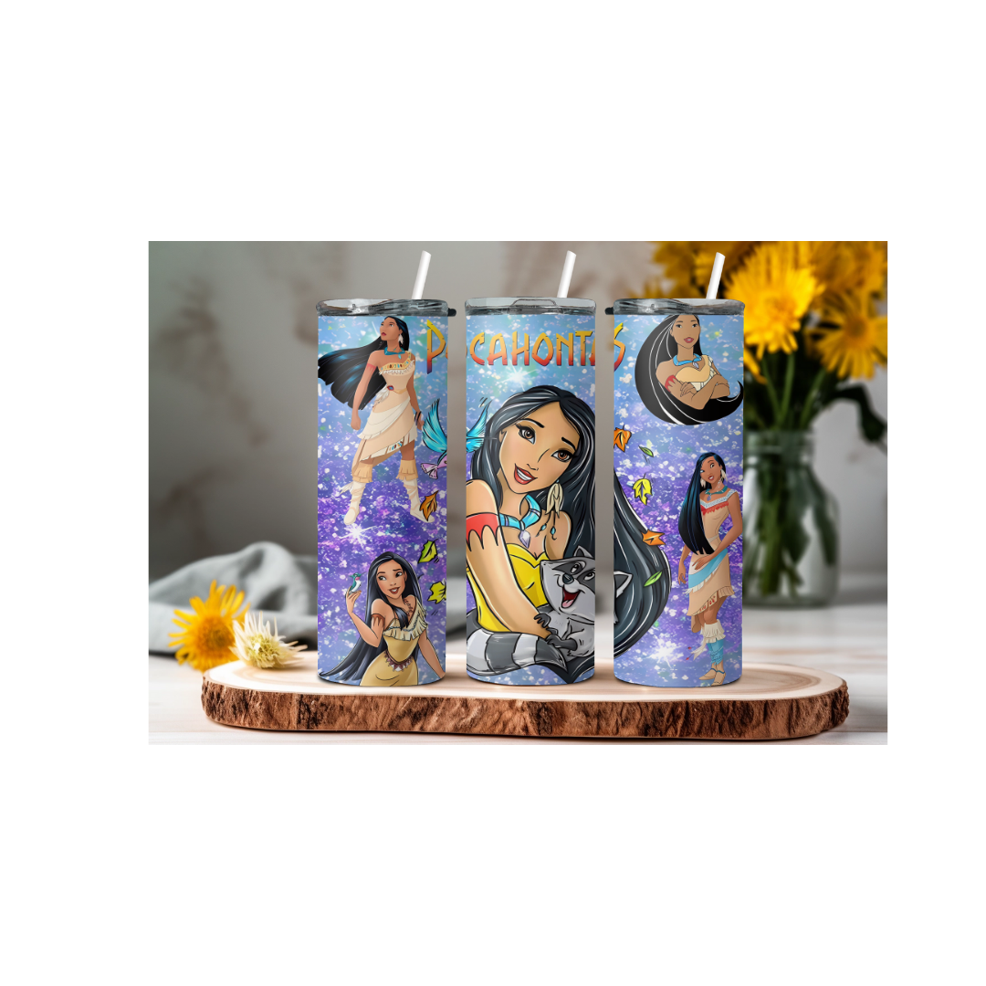 Poquis H Tumbler | Personalized Tumbler | Skinny tumbler | Perfect Gift | 20 oz skinny tumbler