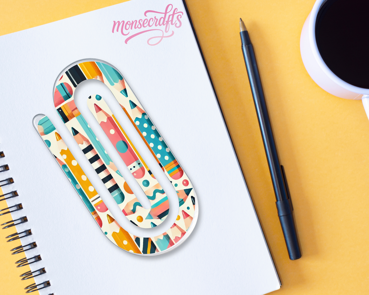 Jumbo Paper clips personalized