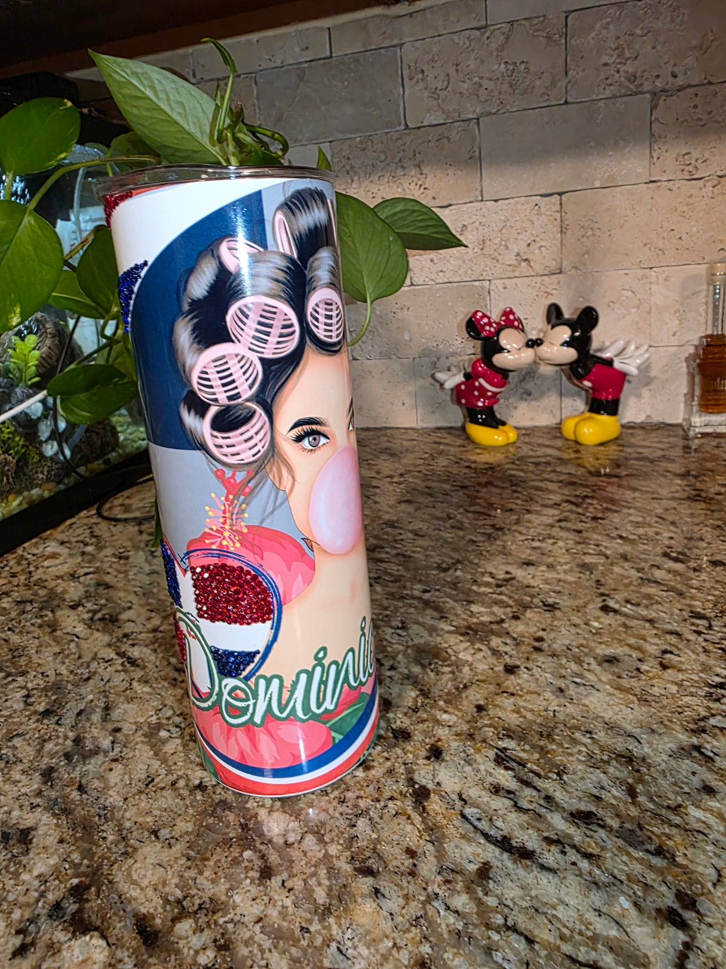 Dominican Girl Tumbler | Personalized Tumbler | Perfect Gift | 20oz skinny tumbler