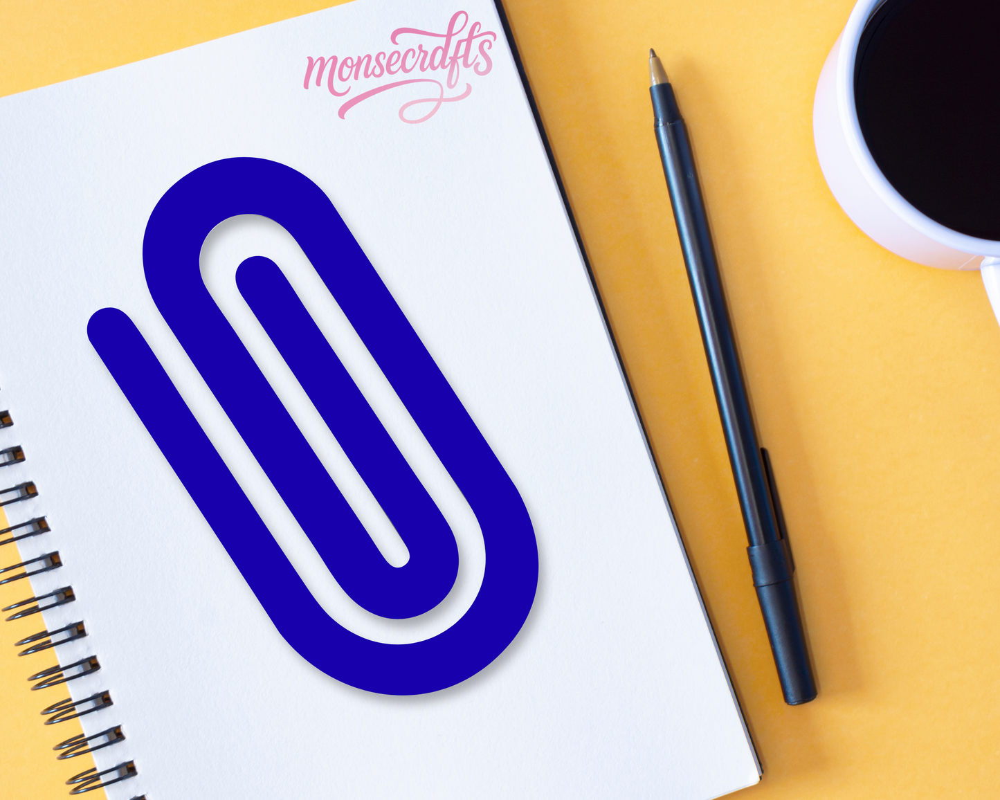 Jumbo paper clip personalized