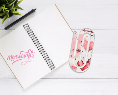 Jumbo paper clips personalized