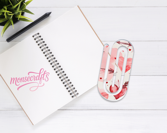 Jumbo paper clips personalized