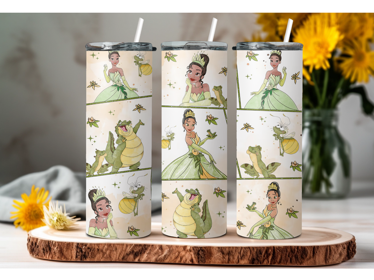 Beautiful Princess 20 oz Skinny Tumbler | personalized gift | personalized tumbler