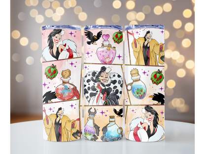 Villains Skinny tumbler | Perfect for gift | Personalized Gift | Your Gift Your Style