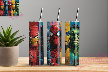 Hero's personalized Skinny Tumbler 20Oz