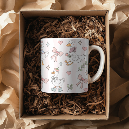 Coquette silly goose mug 11 oz y 15 oz