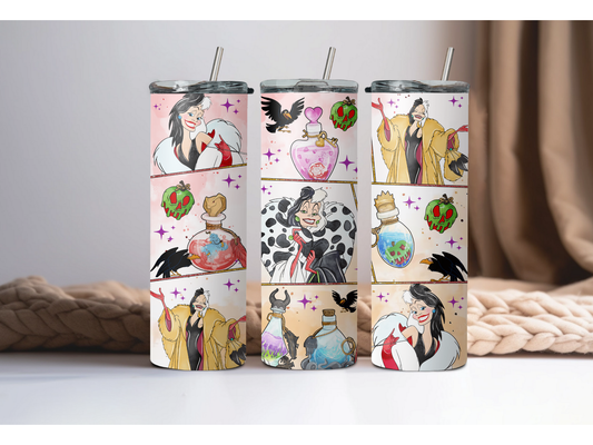 Villains Skinny tumbler | Perfect for gift | Personalized Gift | Your Gift Your Style