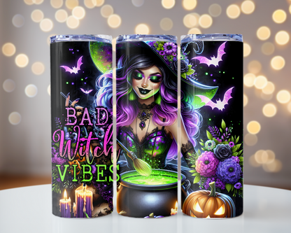 Witch Skinny Tumbler 20 OZ