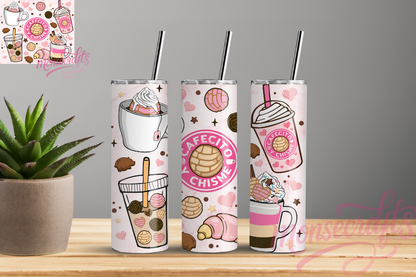 Cafecito y Chisme Tumbler 20 OZ