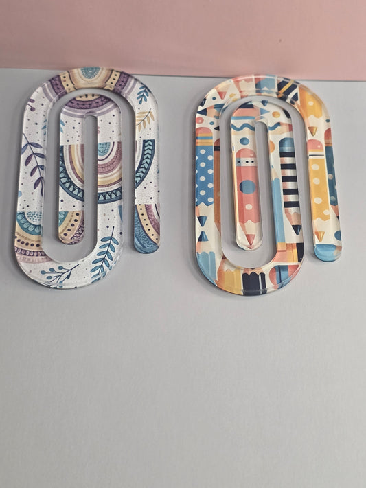 a jumbo Paper Clips | Perfect Gift | Teacher Gift | Student Gift | 4X2