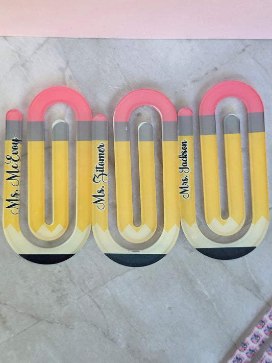 Paper Jumbo Clips | Perfect for Gift | Teacher Gift | Personalized Gift | Awesome Gift