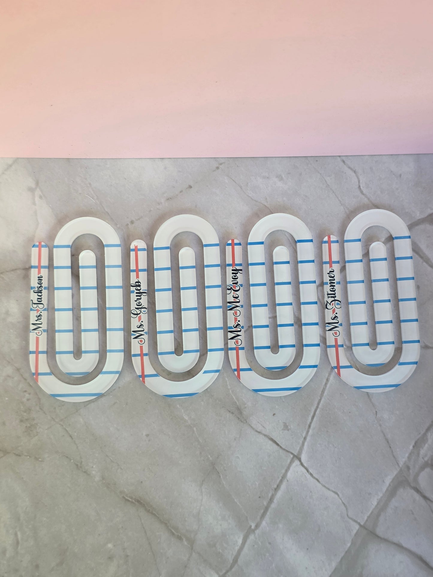 Paper Jumbo Clips | Perfect for Gift | Teacher Gift | Personalized Gift | Awesome Gift