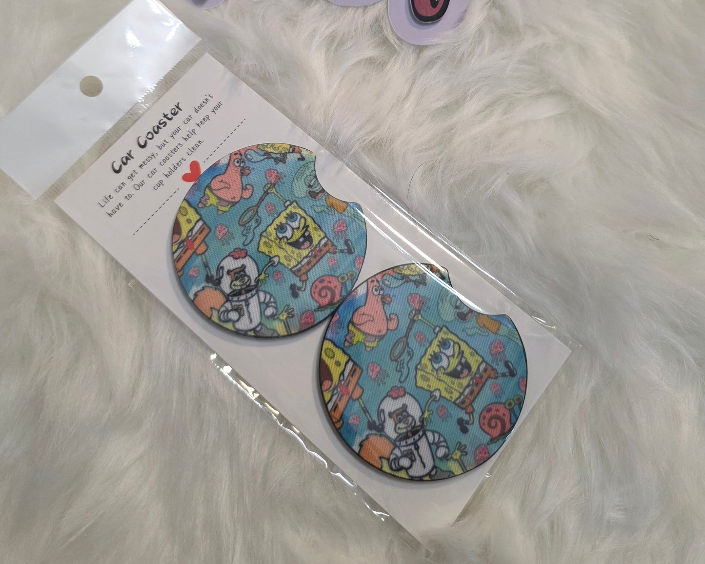 Bob Car Cow Coasters – Set of 2