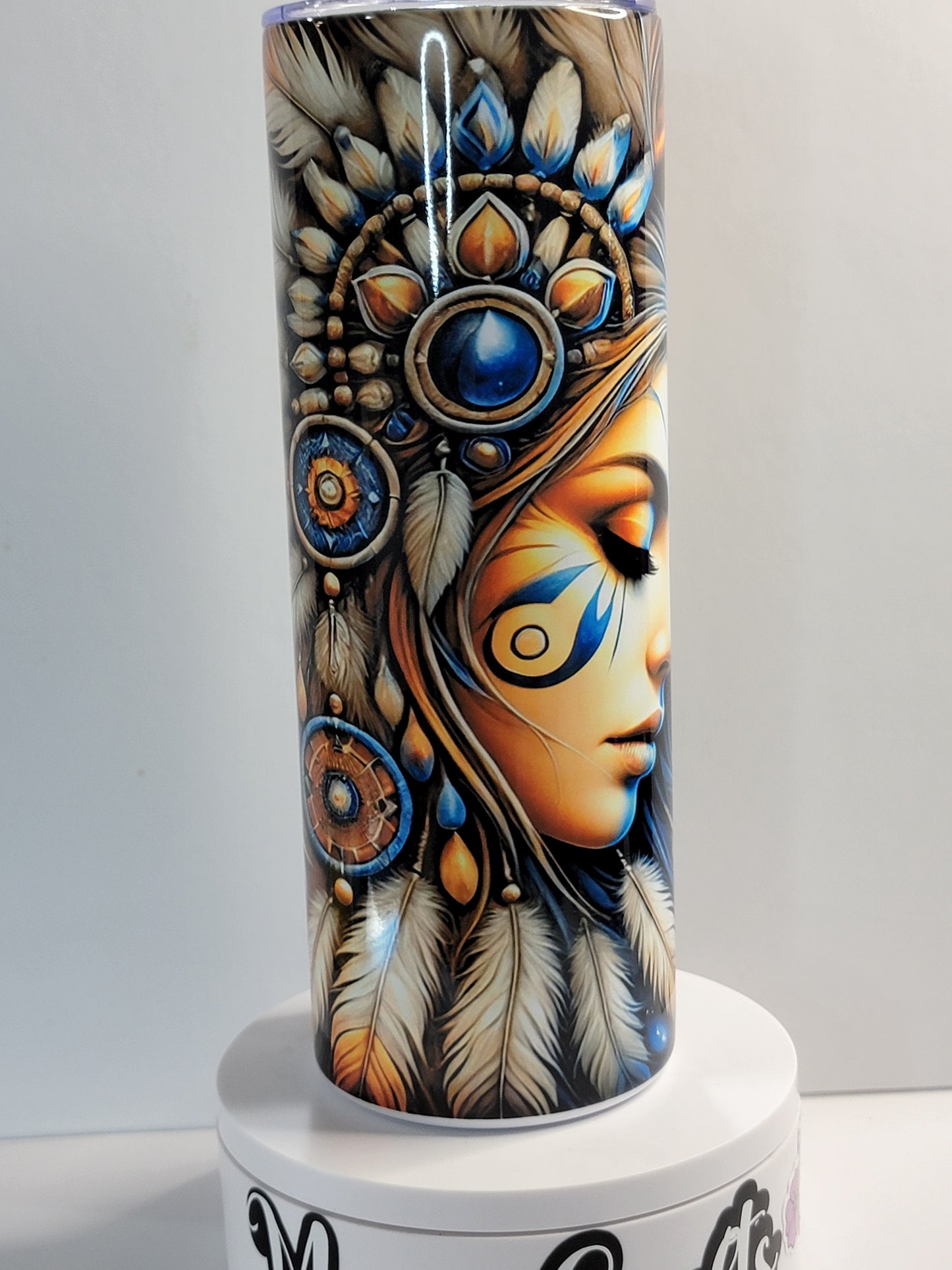 Beautiful Best Friends Skinny Tumbler Personalized Tumbler | 20 Oz Skinny Tumbler | Perfect Gift