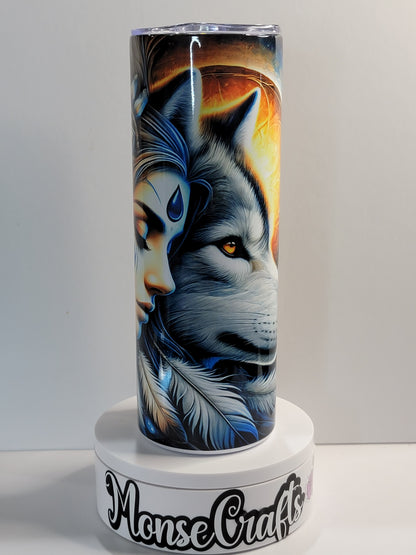 Beautiful Best Friends Skinny Tumbler Personalized Tumbler | 20 Oz Skinny Tumbler | Perfect Gift