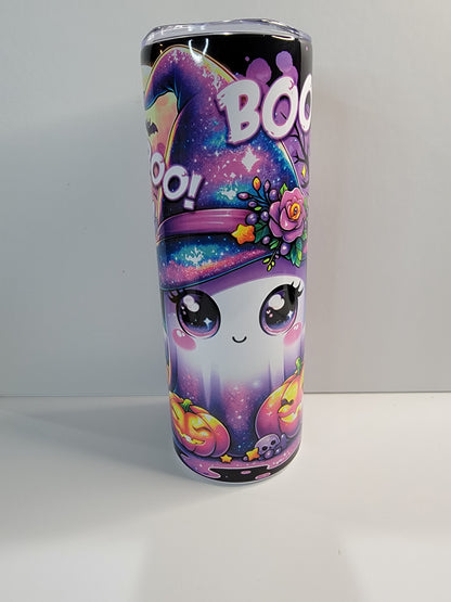 Boo! skinny Tumbler 20 oz