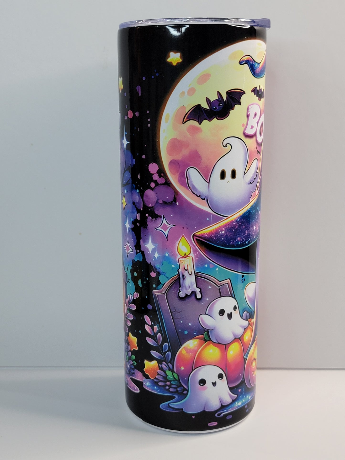 Boo! skinny Tumbler 20 oz