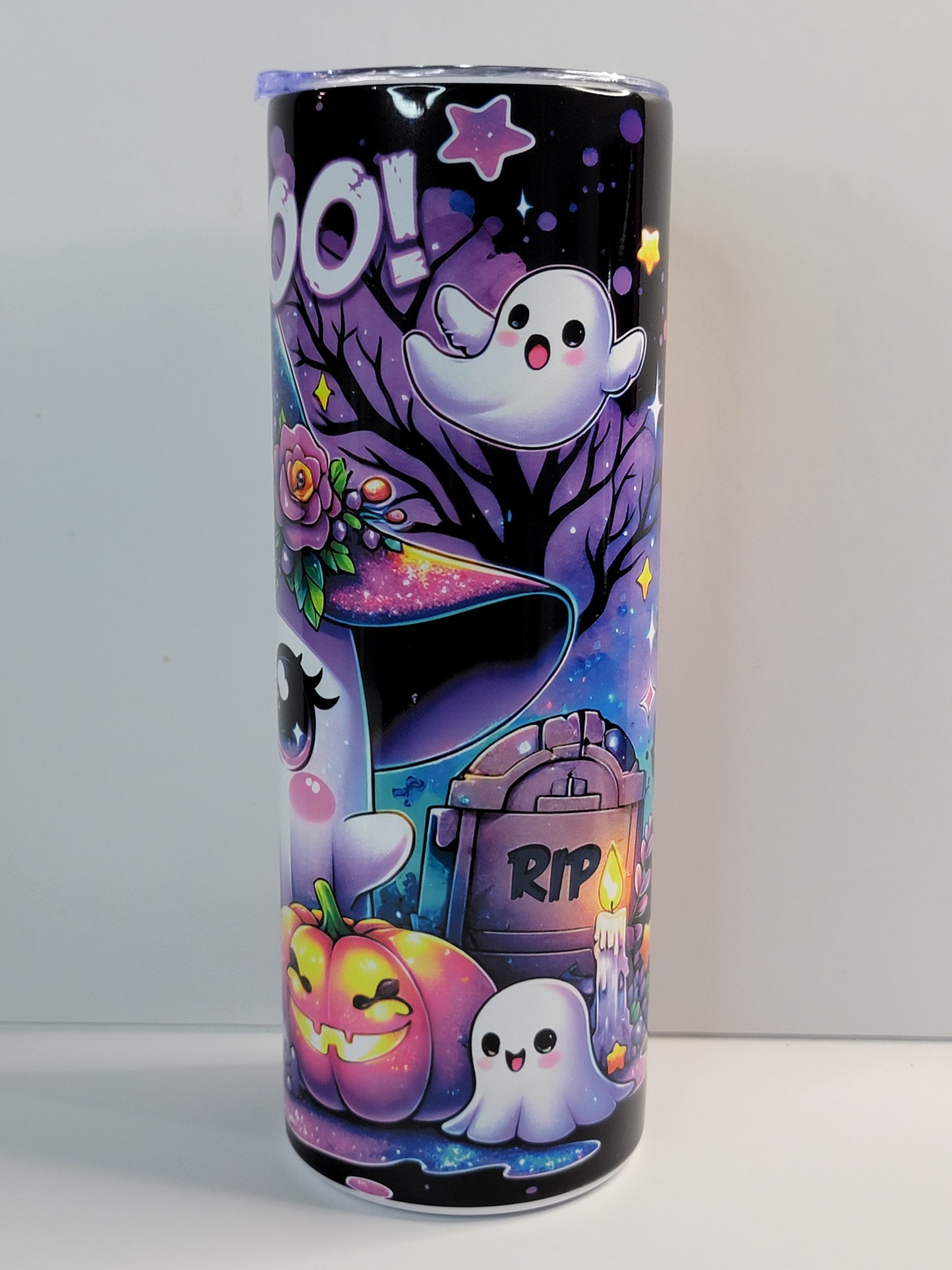 Boo! skinny Tumbler 20 oz