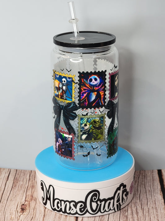 Halloween JYS Glass Can 16 OZ