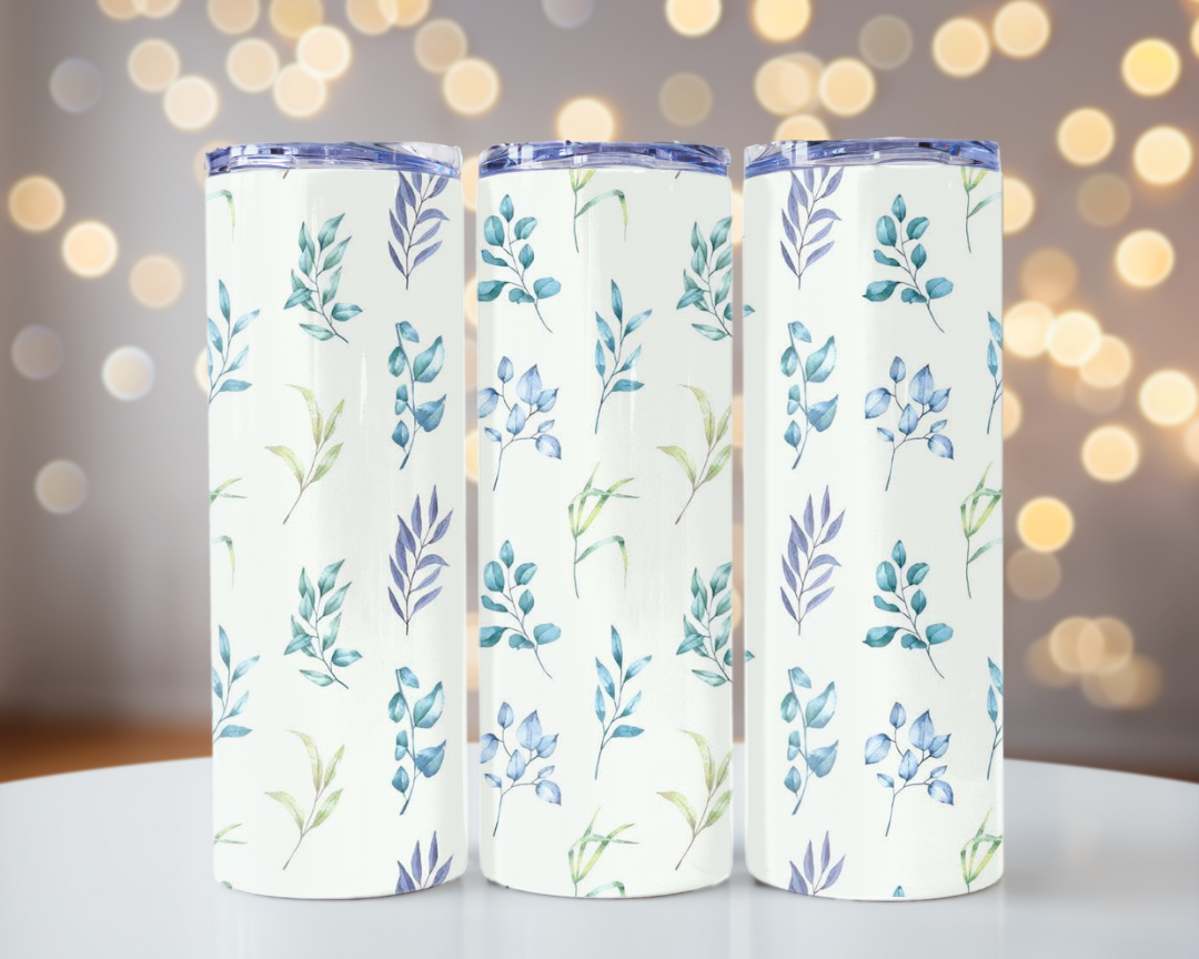 Floral Skinny tumbler 20 oz