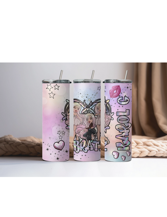 Pop Urban Doll Tumbler | Personalized Gift 20 oz | Perfect for Gift