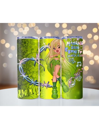Pop Urban Doll Tumbler | Personalized Gift 20 oz | Perfect for Gift