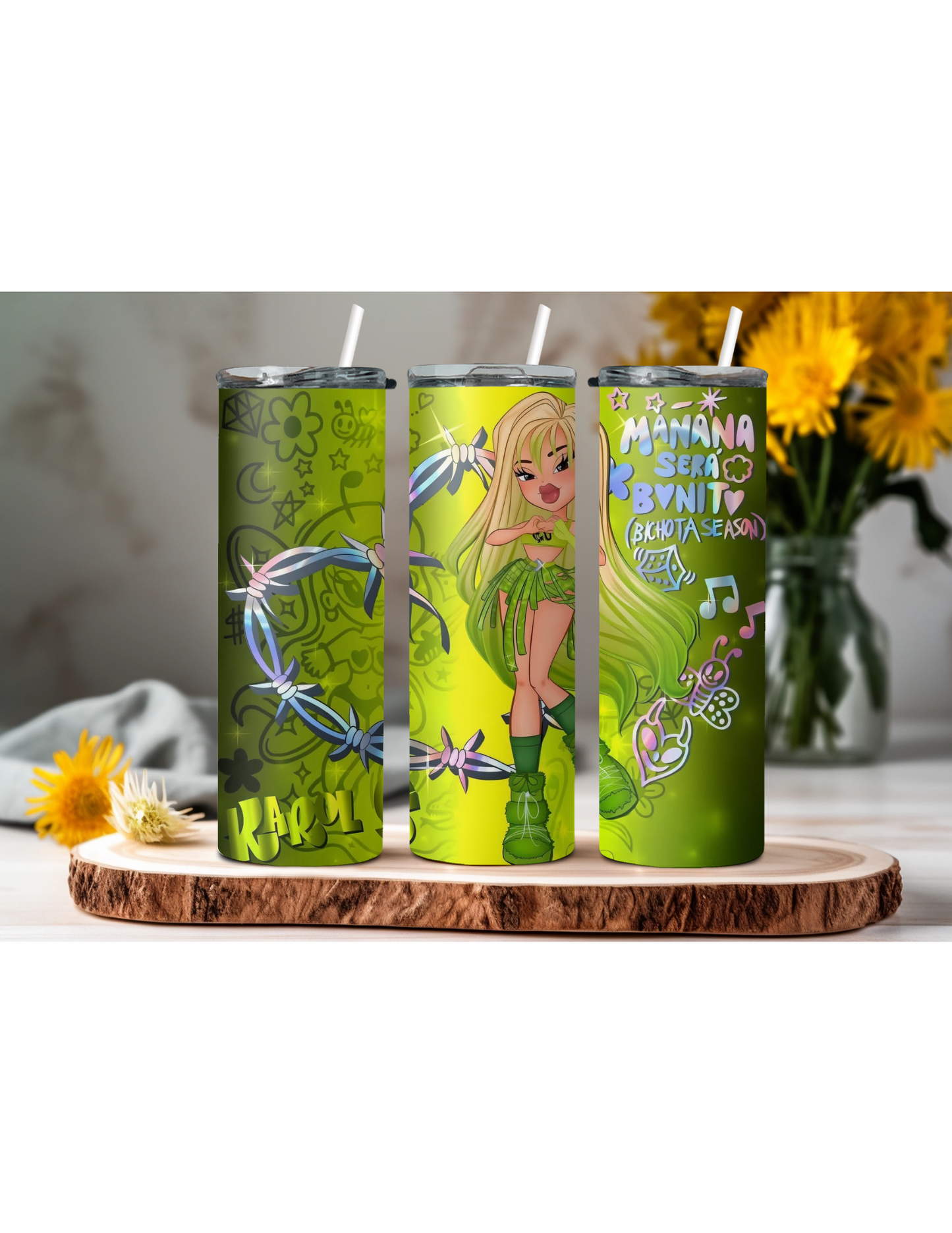 Pop Urban Doll Tumbler | Personalized Gift 20 oz | Perfect for Gift