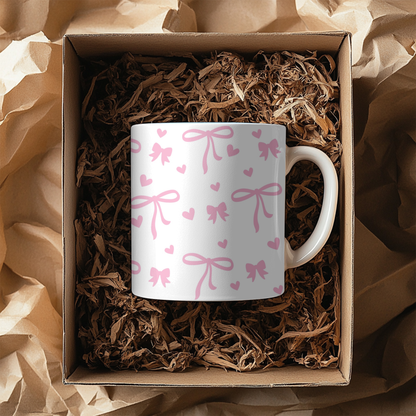 Coquette Bow mug 11 y 15 OZ