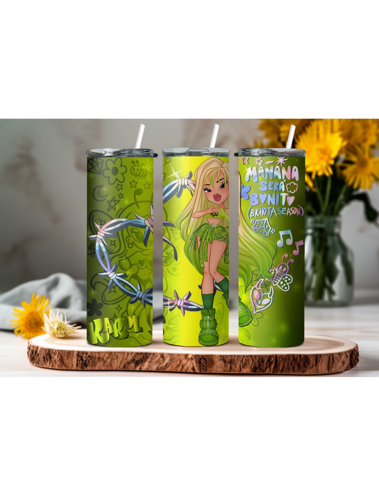 Pop Urban Doll Tumbler | Personalized Gift 20 oz | Perfect for Gift