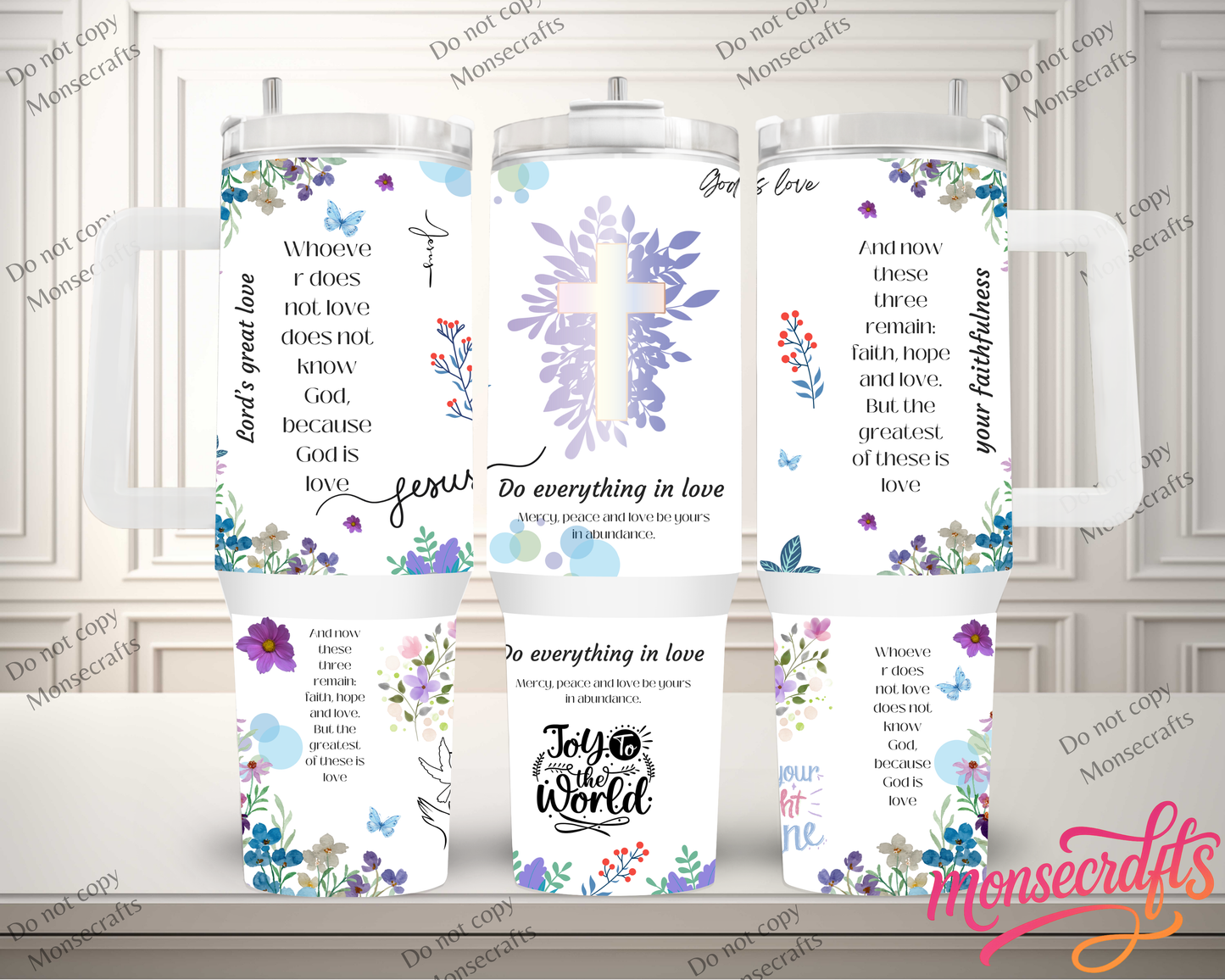Christians Handle 40 oz Personalized Gifts