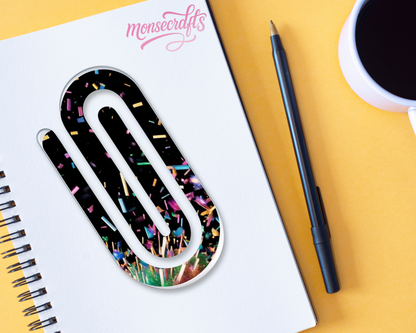 Jumbo paper clips personalized