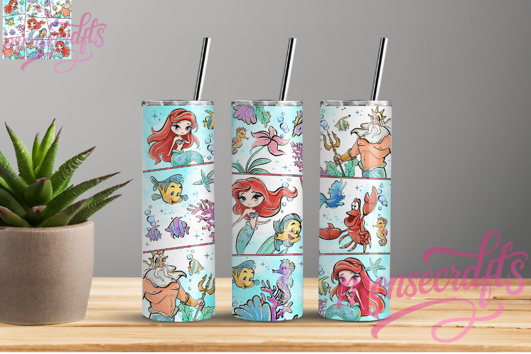 Magic Mermaid Skinny Tumbler 20 OZ