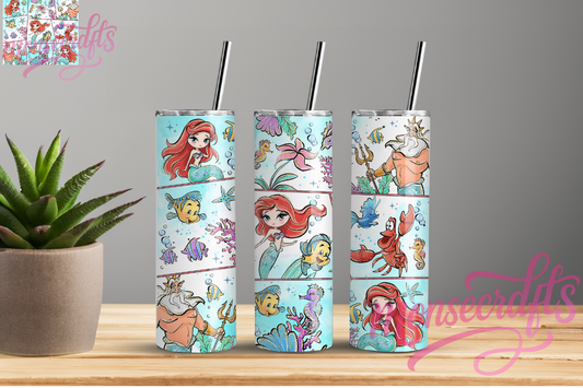 Magic Mermaid Skinny Tumbler 20 OZ