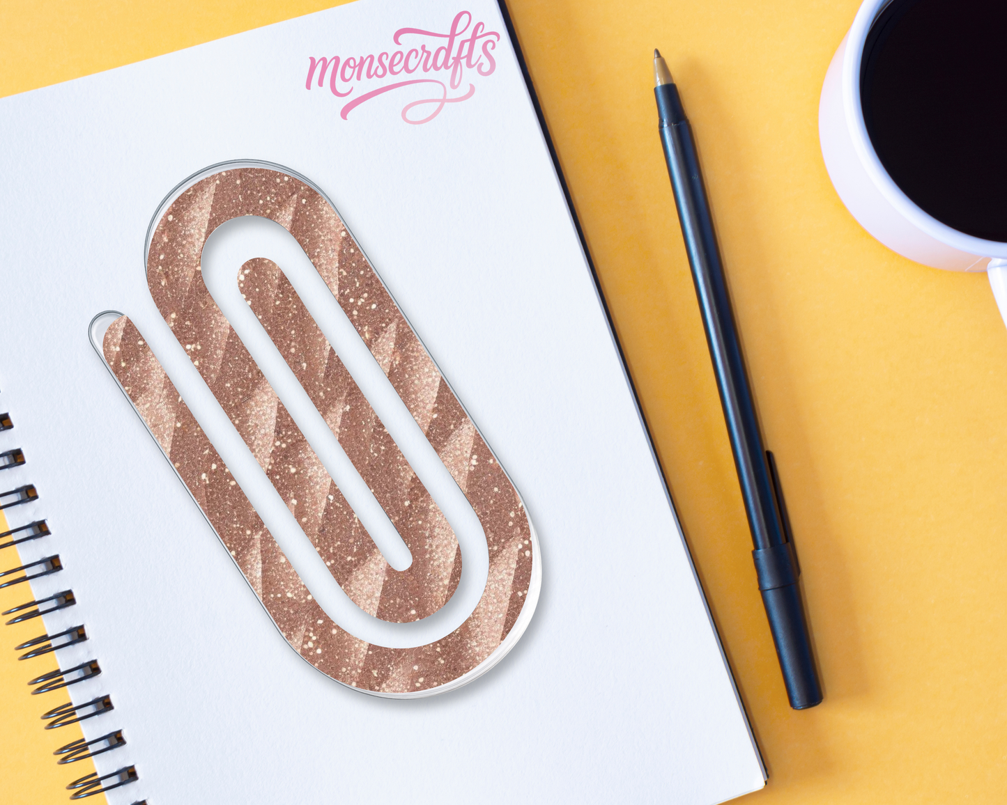 Jumbo Paper Clips Personalized