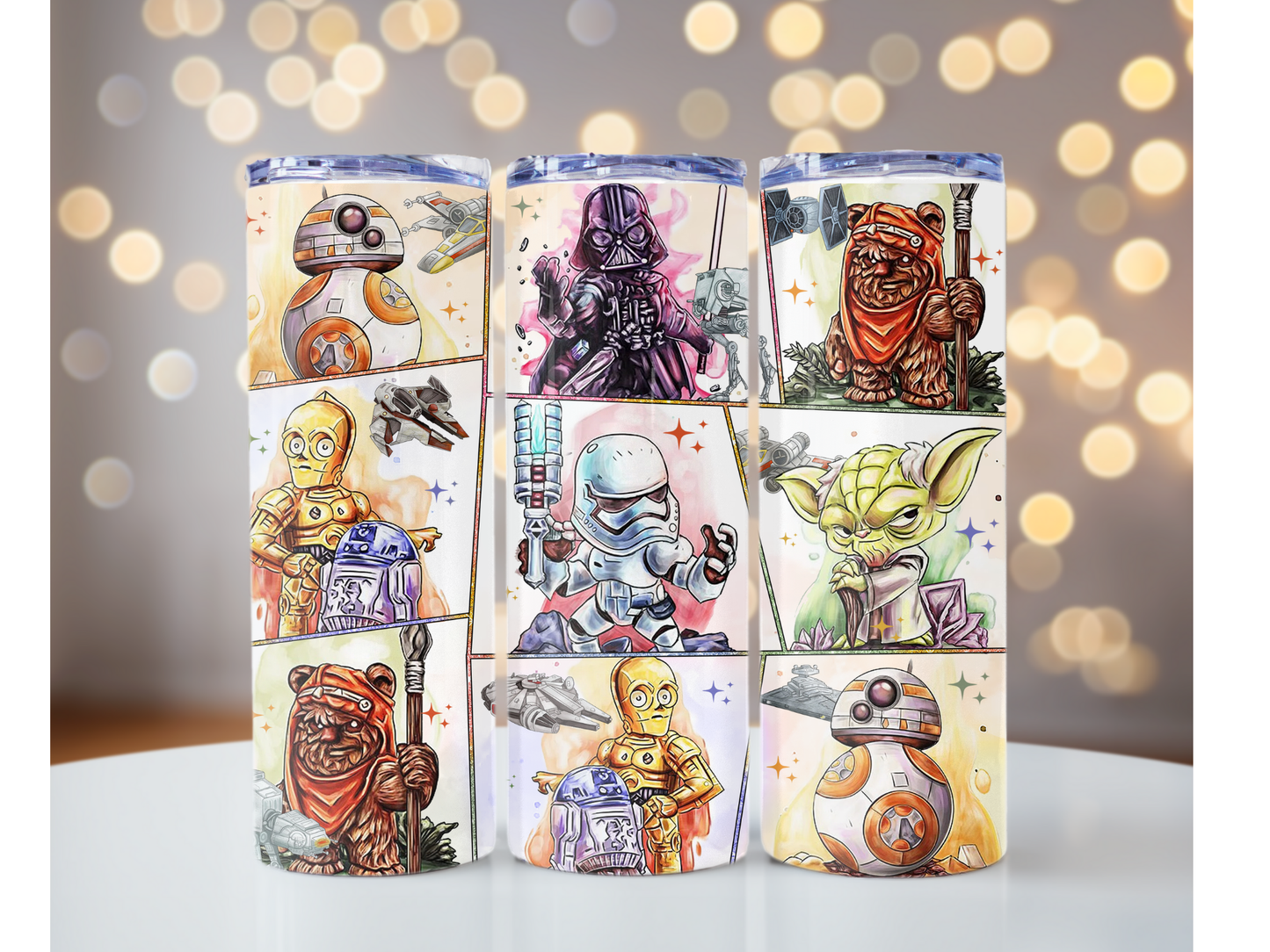 Magic mini fuguras | Personalized Gift | Perfect For Gift | 20 oz skinny tumbler