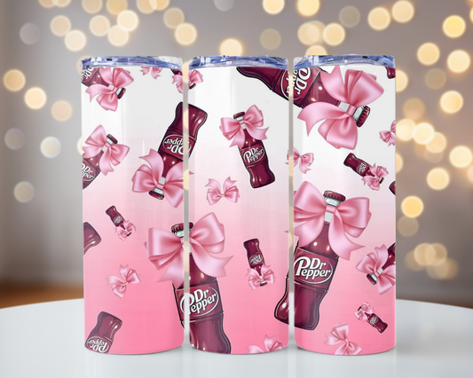 Soda Coquet Tumbler | Personalized Tumbler | Perfect Gift | 20 oz Skinny Tumbler