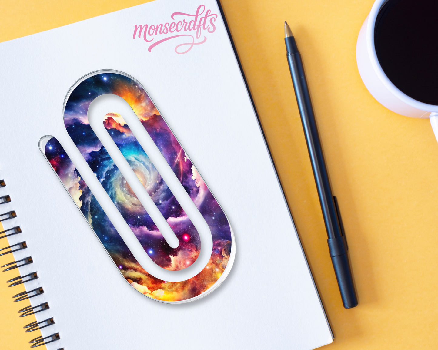 Jumbo Paper Clips Personalized