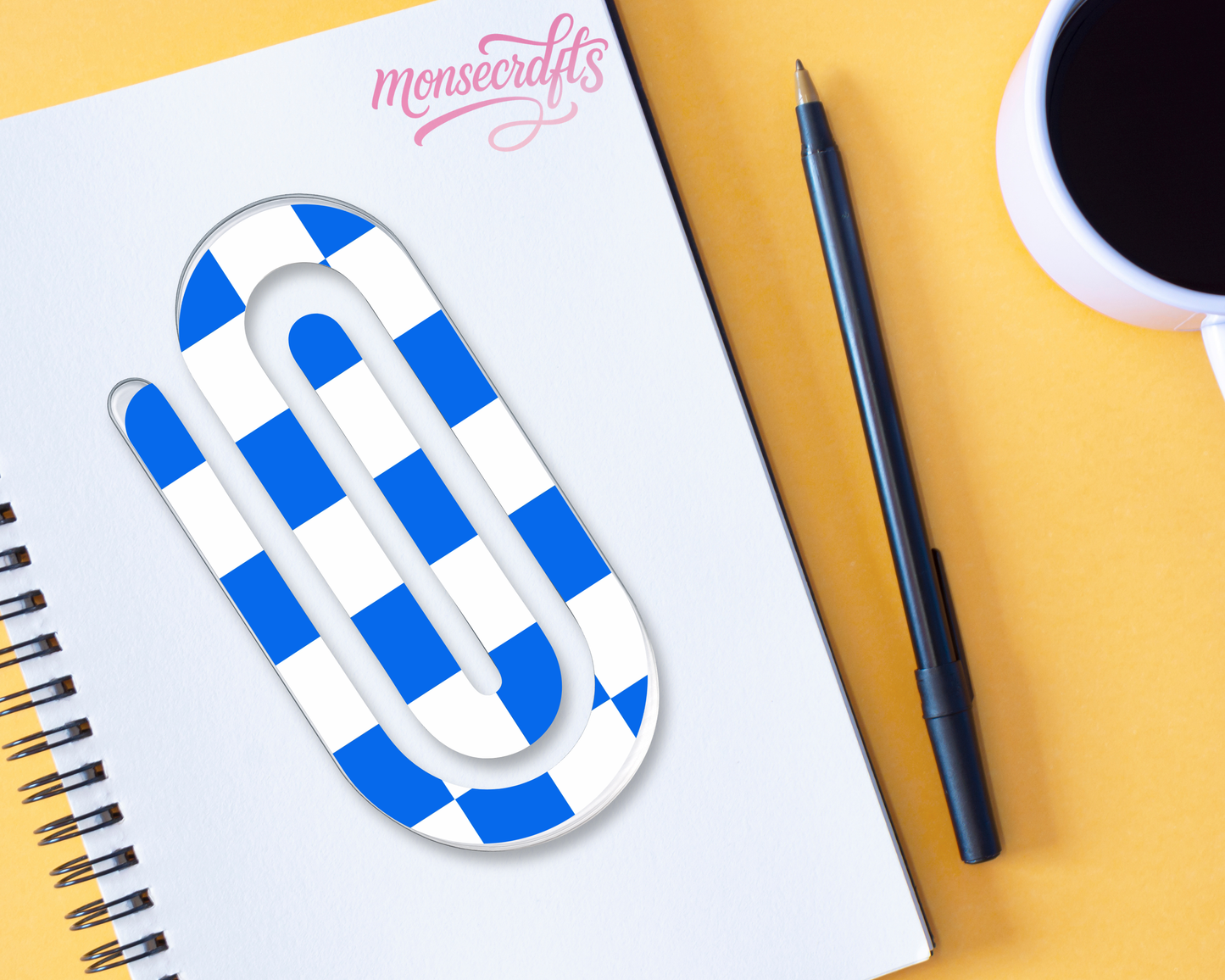 Jumbo Paper Clips Personalized