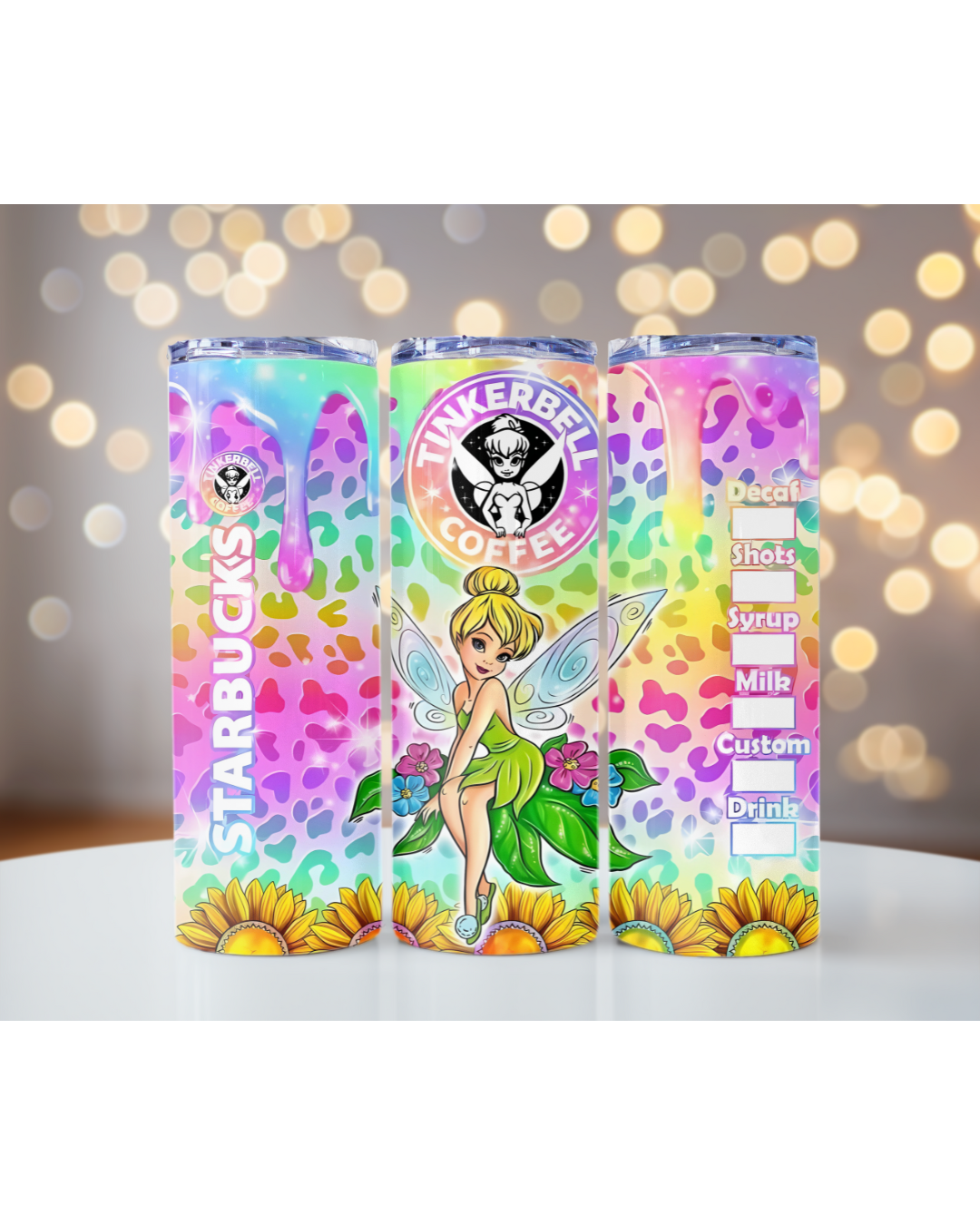 Magic Fairy skinny tumbler