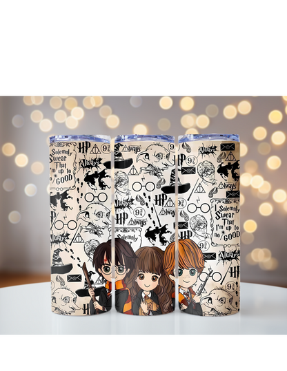 H Potter Skinny Tumbler | perfect for Gift | Skinny Tumbler 20OZ | Personalized Gift