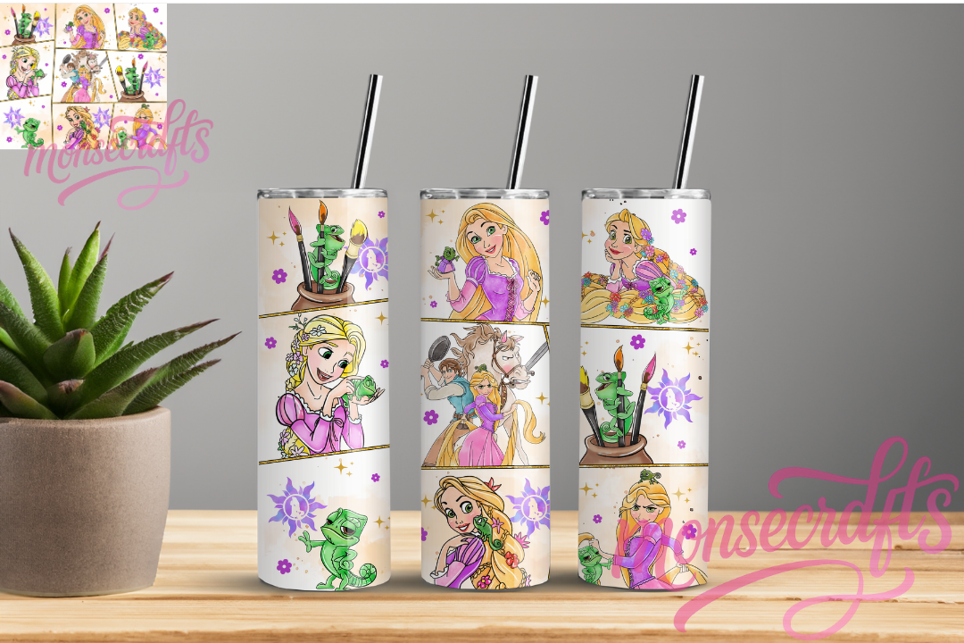 Magic Princess Skinny Tumbler 20 oz