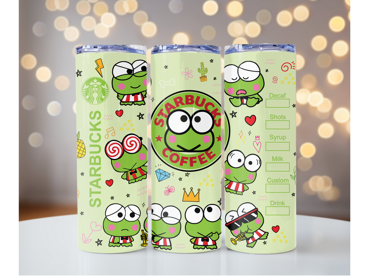 Beautiful Sannrio Skinny Tumbler | Personalized Gift | Perfect gift Personalized | 20 OZ Skinny Tumbler