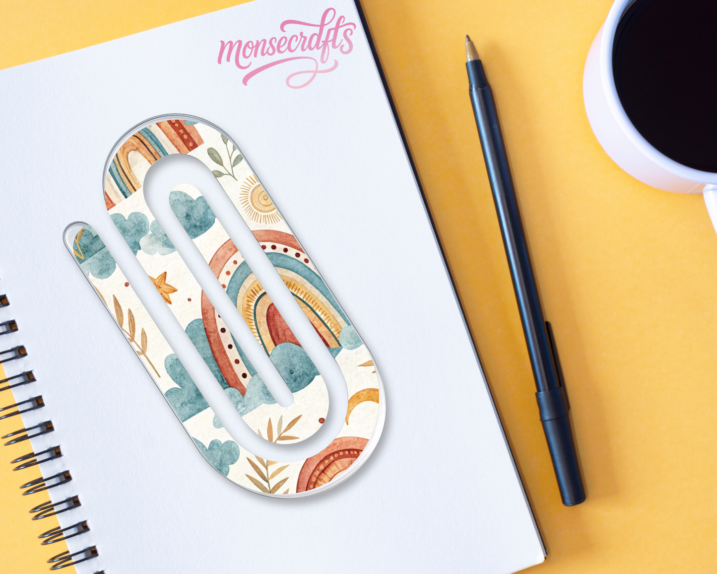 Jumbo Paper Clips Personalized