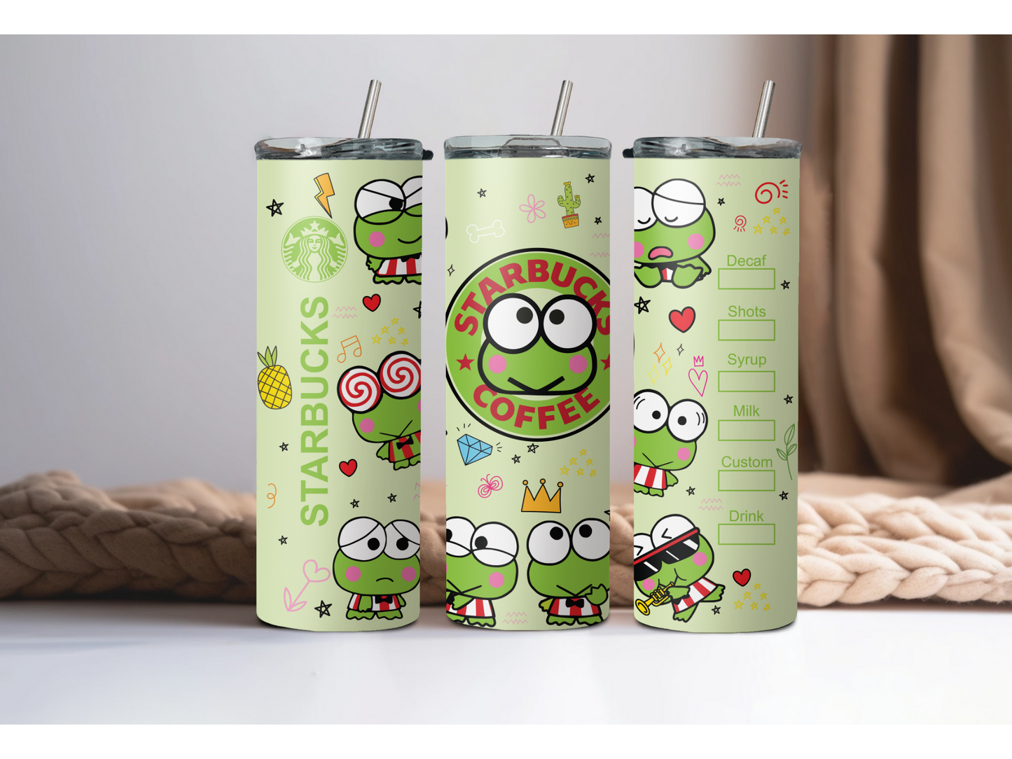 Beautiful Sannrio Skinny Tumbler | Personalized Gift | Perfect gift Personalized | 20 OZ Skinny Tumbler