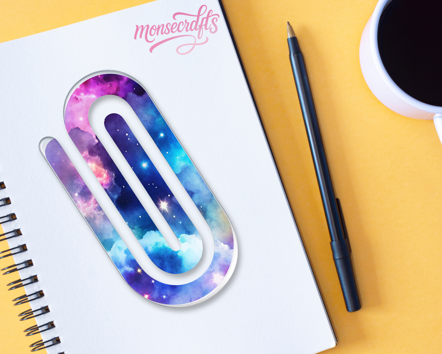 Jumbo Paper Clips Personalized